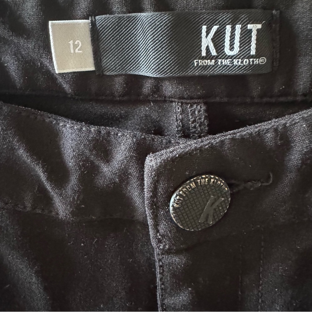 KUT from the Kloth - Donna - High Rise - Ankle - Skinny - Pants - Black - 12
